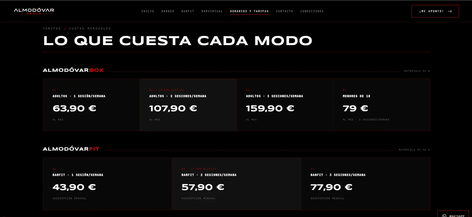Almodóvar Group, pantalla 3